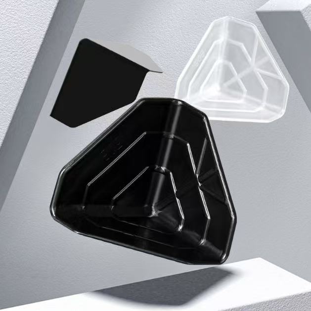 Protection d'angle en plastique à trois côtés pour cartons